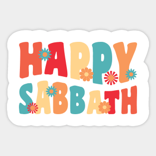 Happy Sabbath Sticker